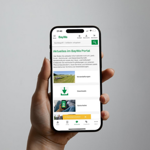 BayWa Portal Flutter App Aktuelles BayWa Portal App Flutter
