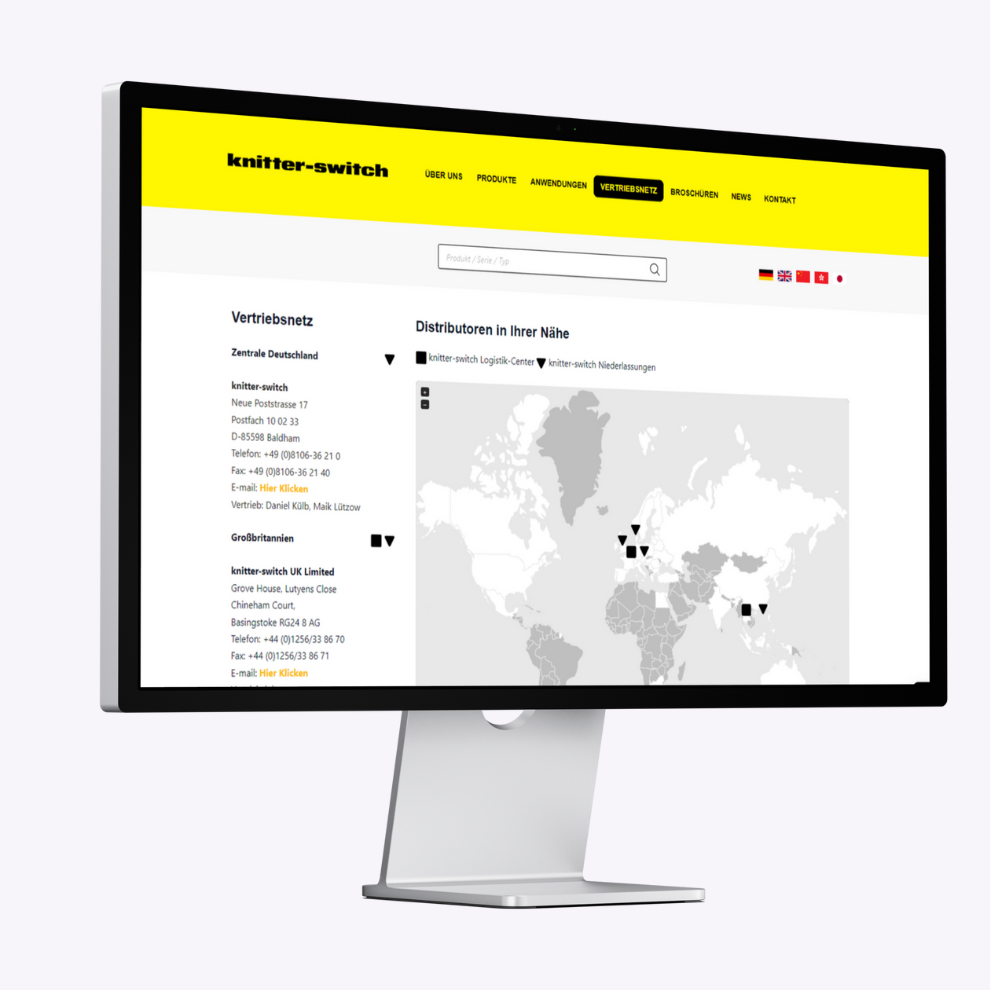 Website Relaunch knitter-switch Netzwerk Website Relaunch knitter-switch Netzwerk